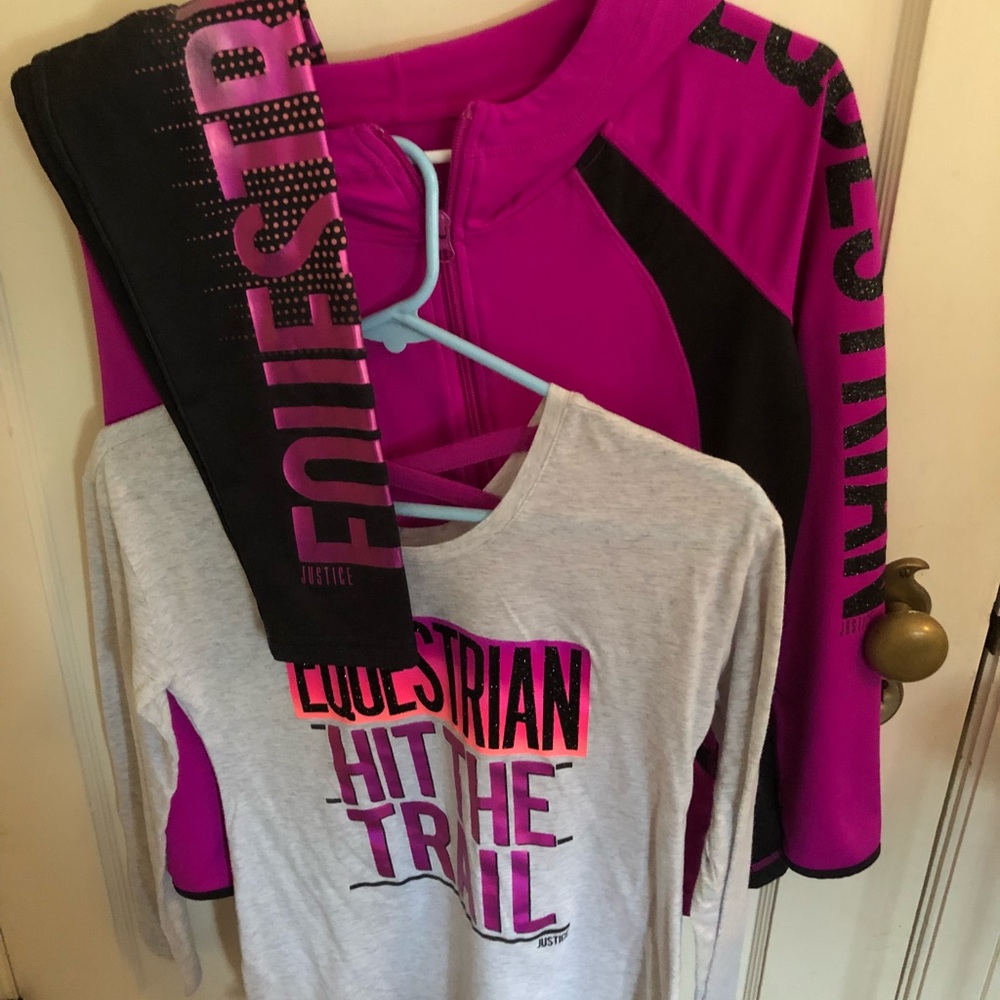 Justice Equestrian 3 piece set